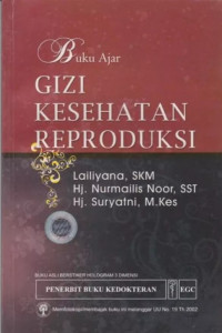 Image of Buku ajar gizi kesehatan reproduksi