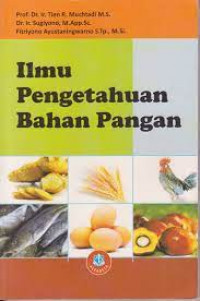 Image of Ilmu pengetahuan bahan pangan