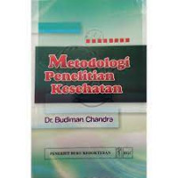 Image of Metodologi penelitian kesehatan