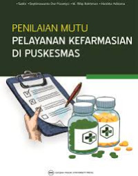Image of Penilaian Mutu Pelayanan Kefarmasian di Puskesmas