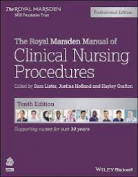 Image of The royal marsden manual of clinical nursing procedures